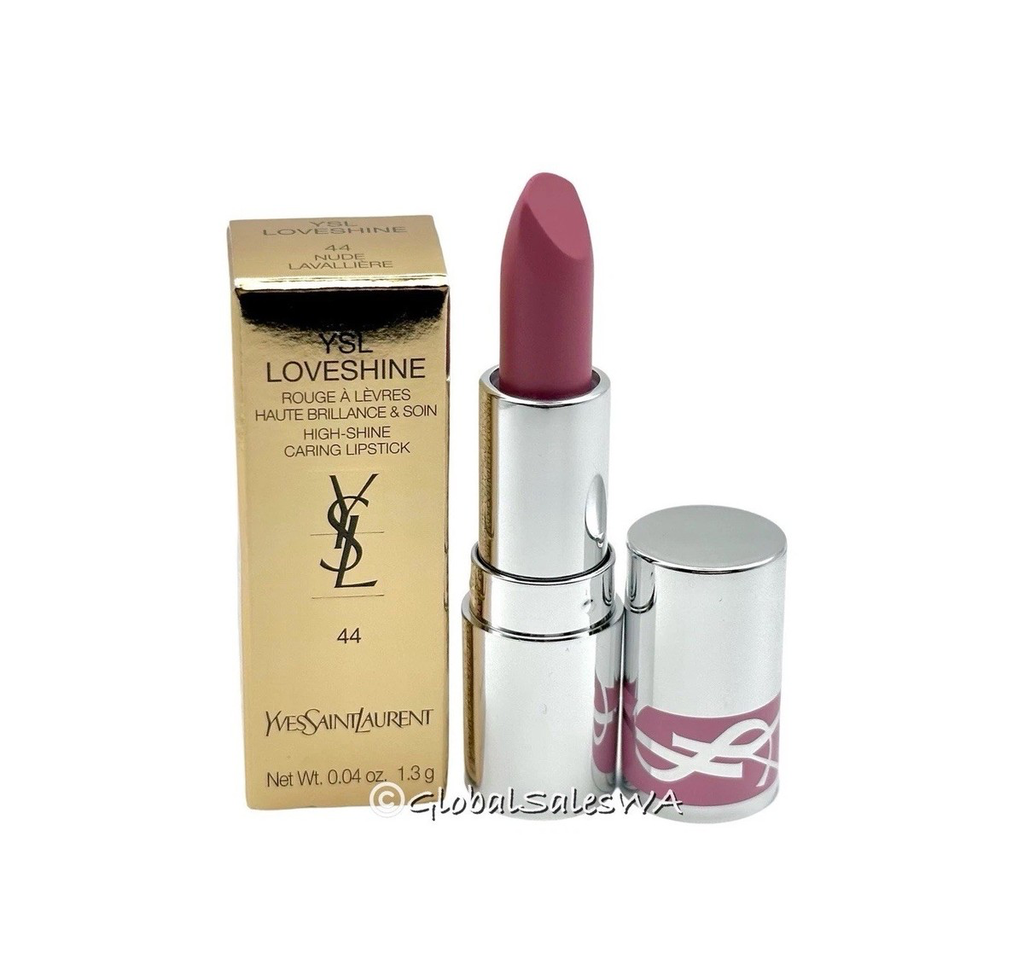 YSL Yves Saint Laurent LoveShine Mini Lipstick 44 Nude Lavalliere .04oz 1.3g