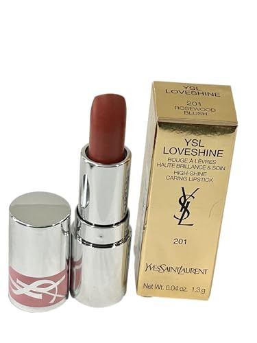 YSL Yves Saint Laurent LoveShine Mini Lipstick 201 Rosewood .04oz 1.3g