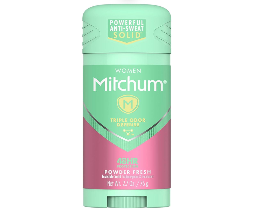 Mitchum women's Deodorant Solid Antiperspirant Stick