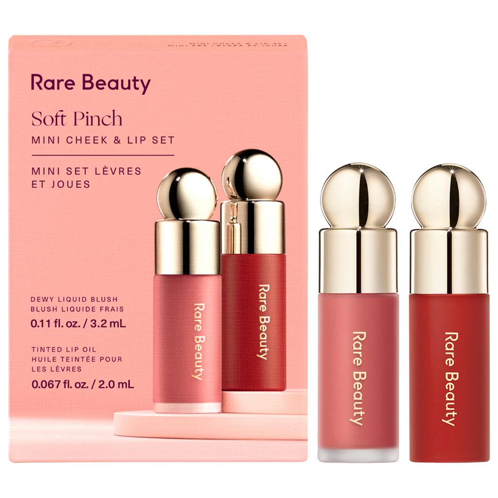 Rare Beauty Mini Soft Pinch Liquid Blush and Lip Oil Set
