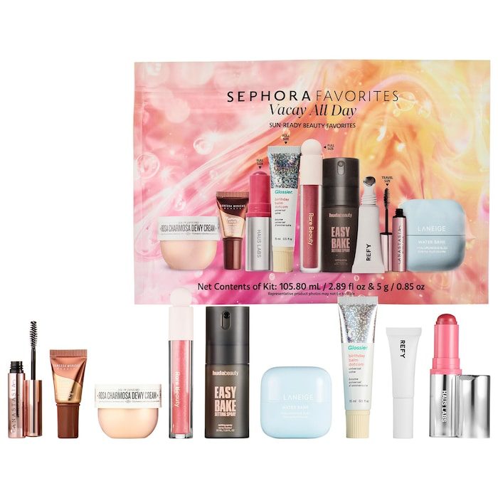 Sephora Favorites  Vacay All Day Makeup and Skincare Value Set