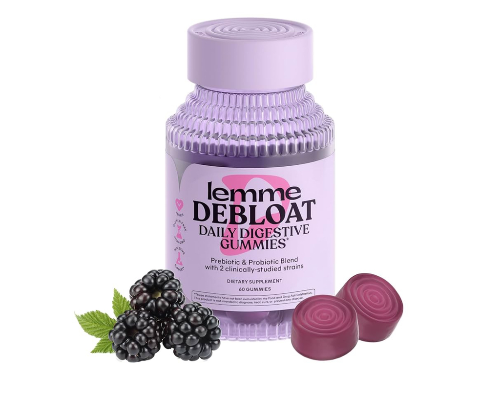 Lemme Debloat Digestive & Gut Health Gummies (Pack of 1)