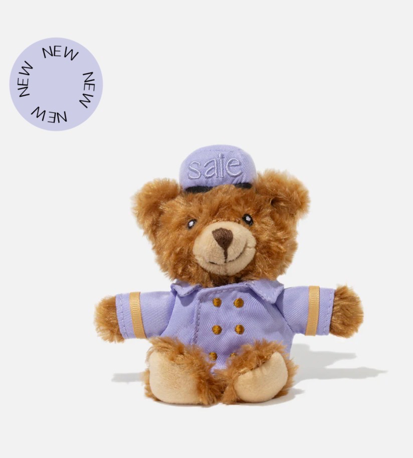 SAIE  THE BELLHOP BEAR KEYCHAIN