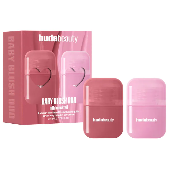 HUDA BEAUTY Mini Blush Mocktail Duos (mild mocktail)