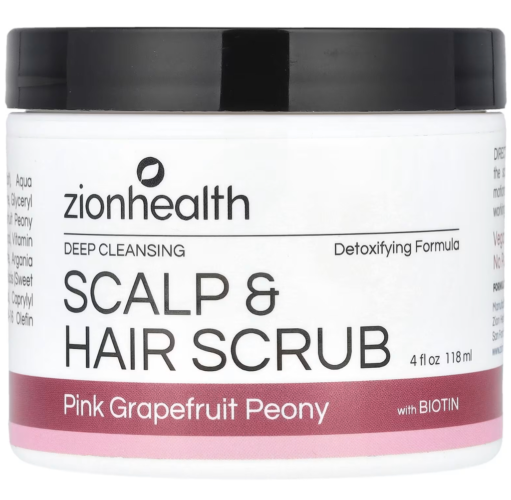 Zion Health Scalp & Hair Scrub with Biotin