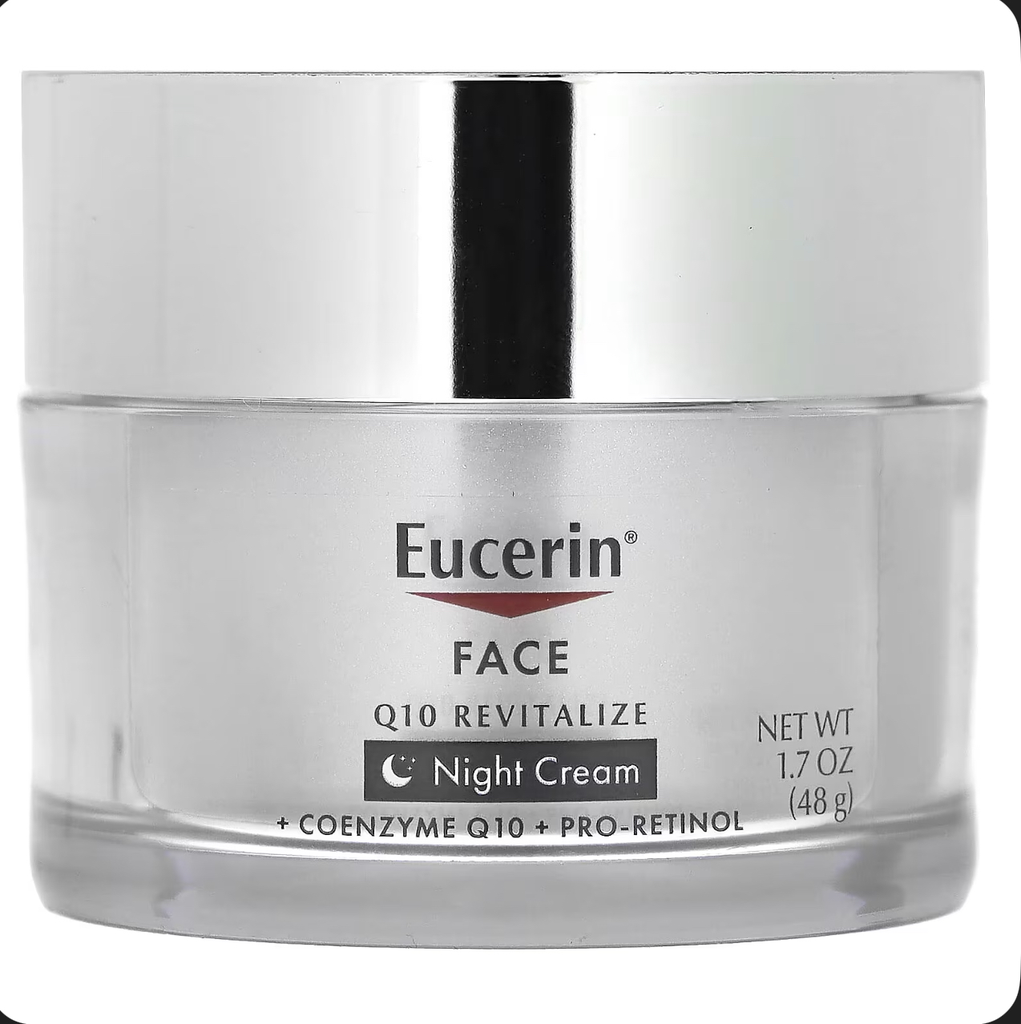 Eucerin Face Q10Revitalize Night Cream Fragrance Free