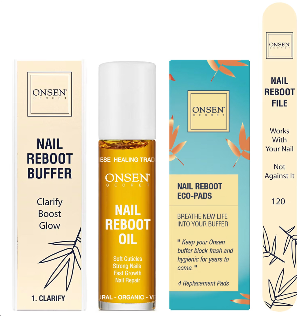 Onsen Secret Nail Reboot Kit with Oil