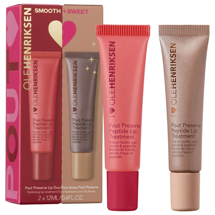 OLEHENRIKSEN Smooth + Sweet Pout Preserve Peptide Lip Duo