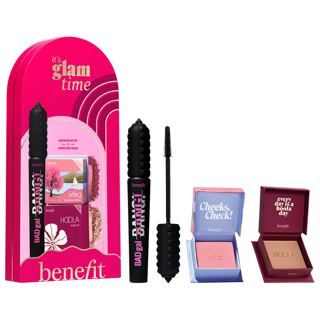 Benefit It's Glam Time Trio Makeup Gift Set
