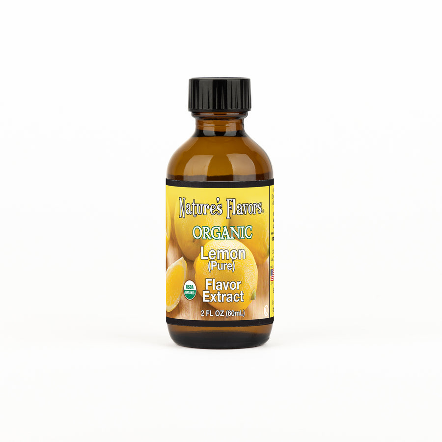 Natures flavour Lemon Flavor Extract (Pure), Organic