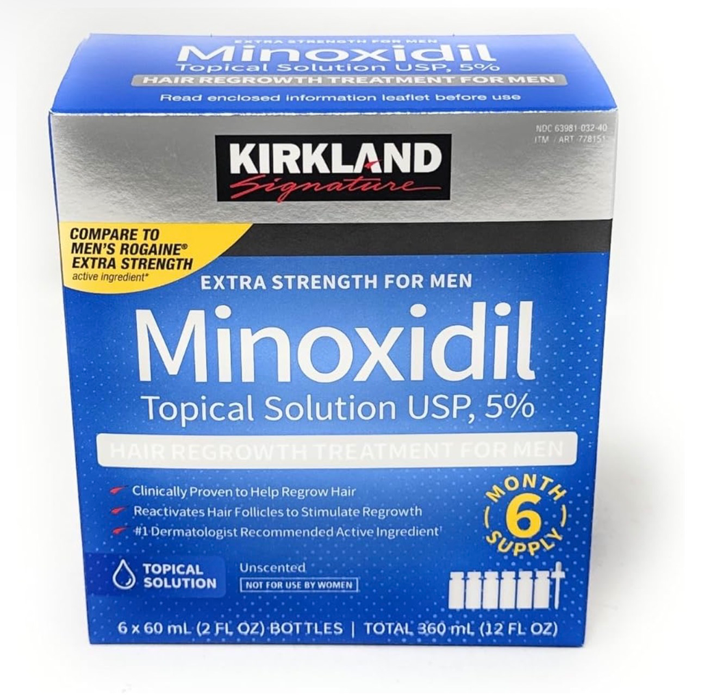 Kirkland Signature Minoxidil Topical Solution USP 5%