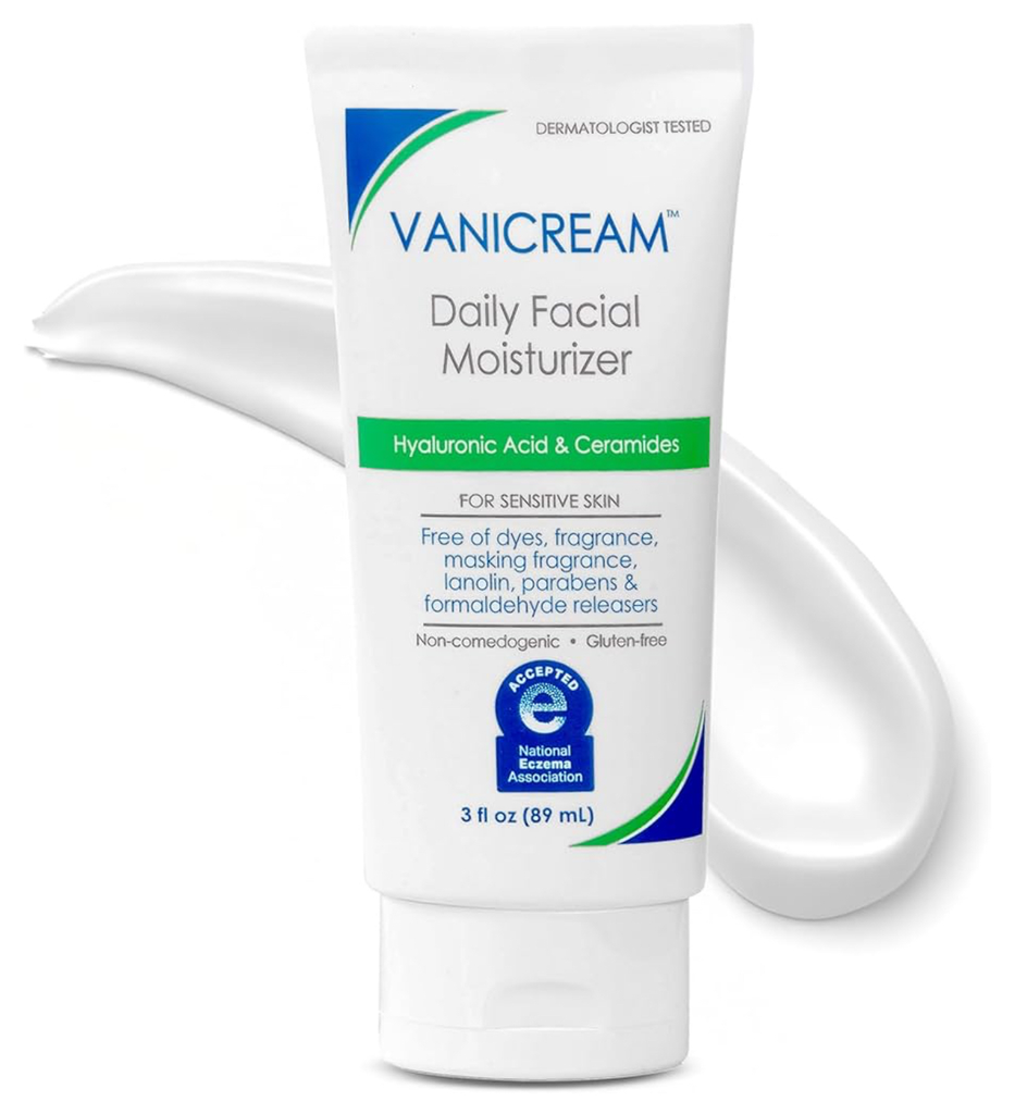 Vanicream Daily Facial Moisturizer With Ceramides and Hyaluronic Acid