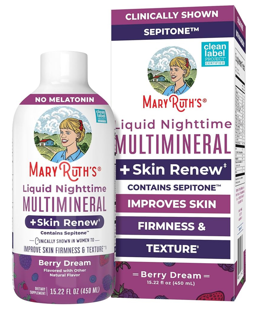MaryRuth's Liquid Nighttime Liquid Multimineral + Skin Renew