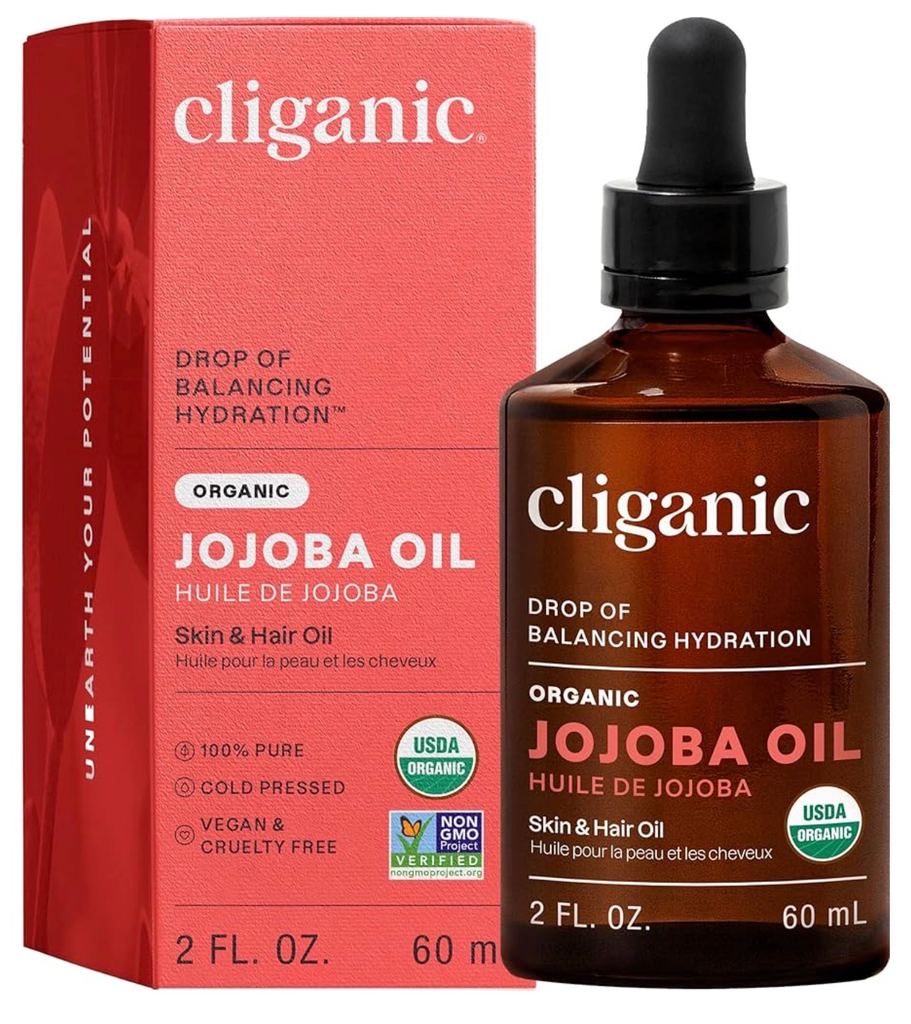 Cliganic Organic Jojoba Oil, 100% Pure