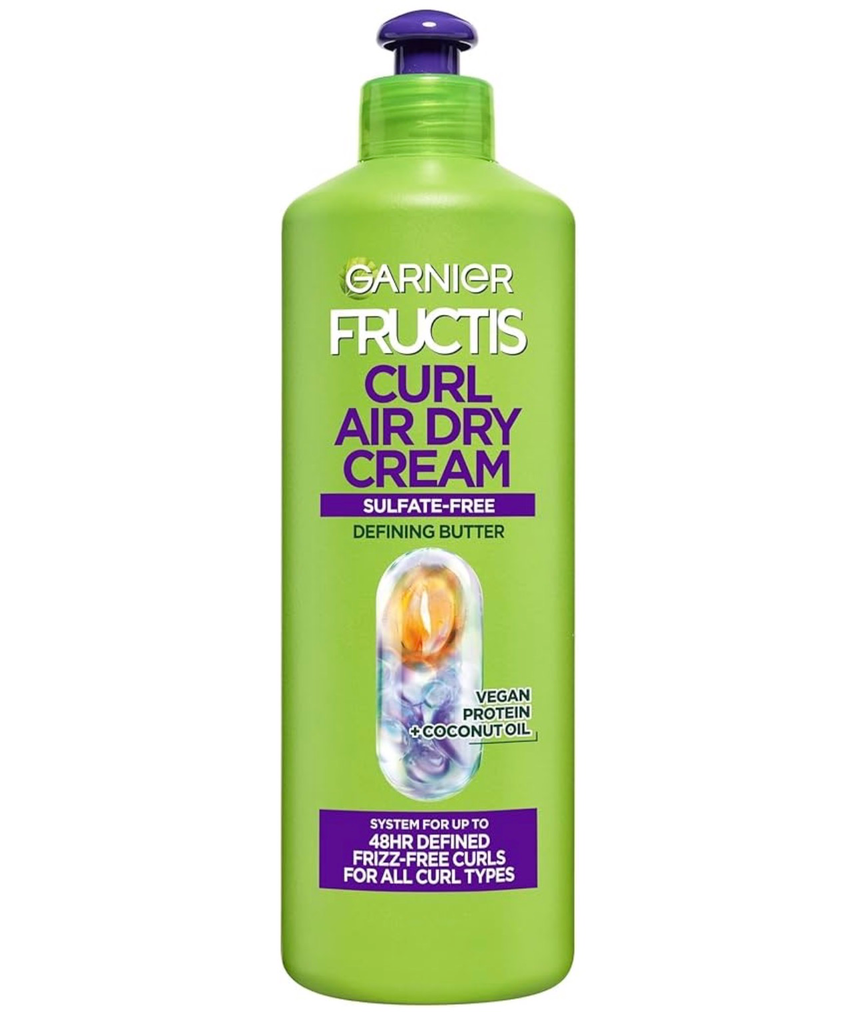 Garnier Fructis Curl Nourish Air Dry Cream XL Leave In Conditioner