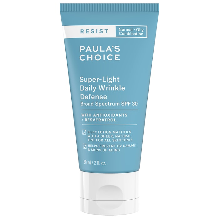 PAULA'S CHOICE RESIST Super-Light Daily Wrinkle Defense Face Sunscreen SPF 30