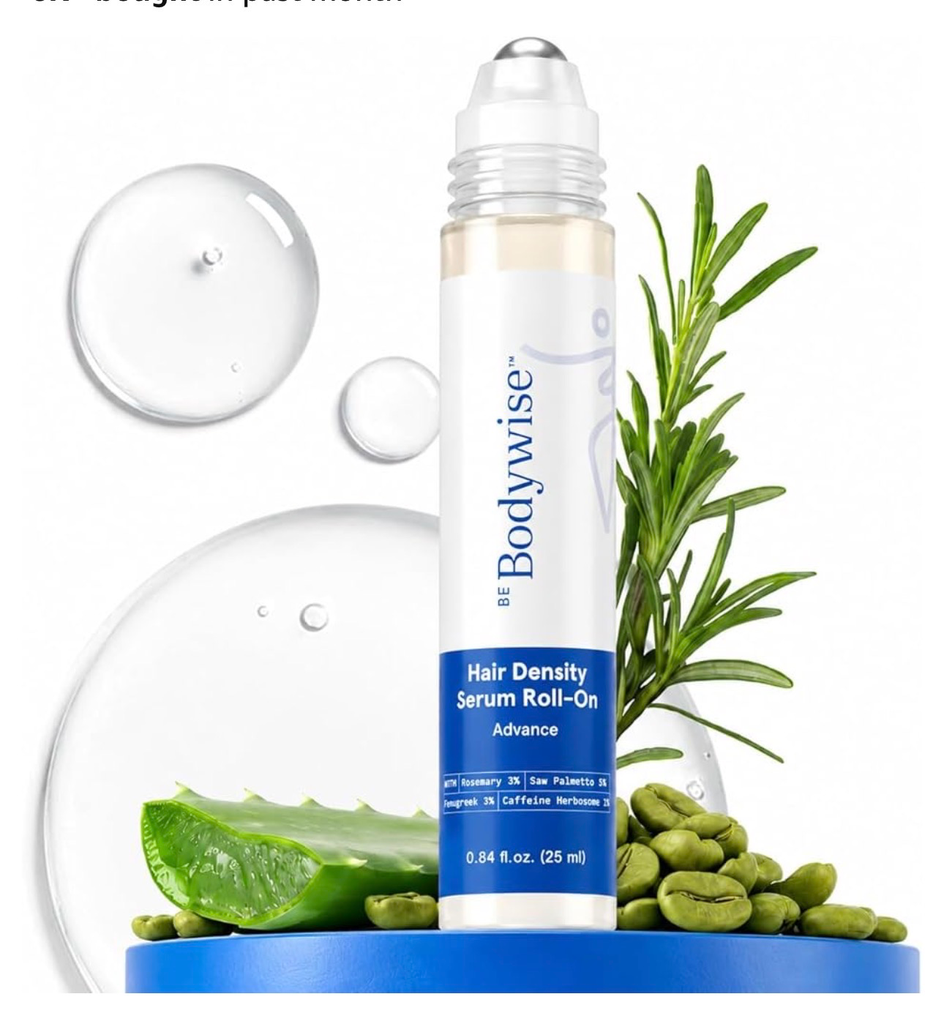 Be Bodywise Rosemary Hair Growth Serum Roll On (5% Saw Palmetto)