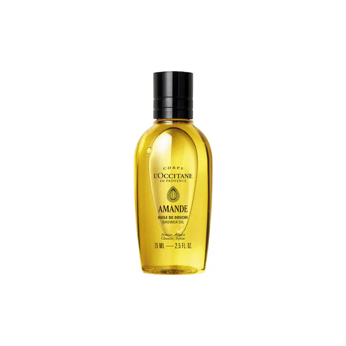 L’Occitane Cleansing And Softening  Shower Oil With Almond oil
