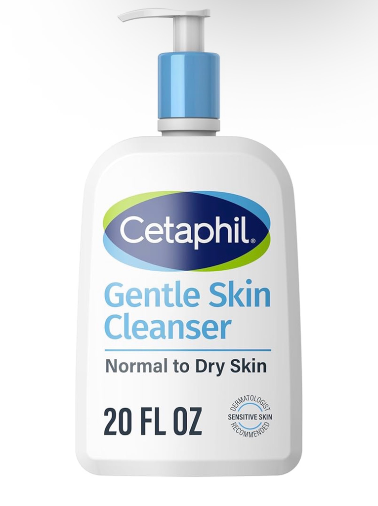Cetaphil Face Wash Hydrating Gentle Skin Cleanser for Dry to Normal Sensitive Skin