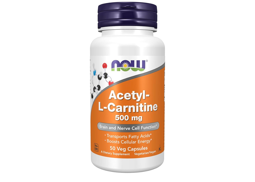 NOW Supplements, Acetyl-L Carnitine 500 mg