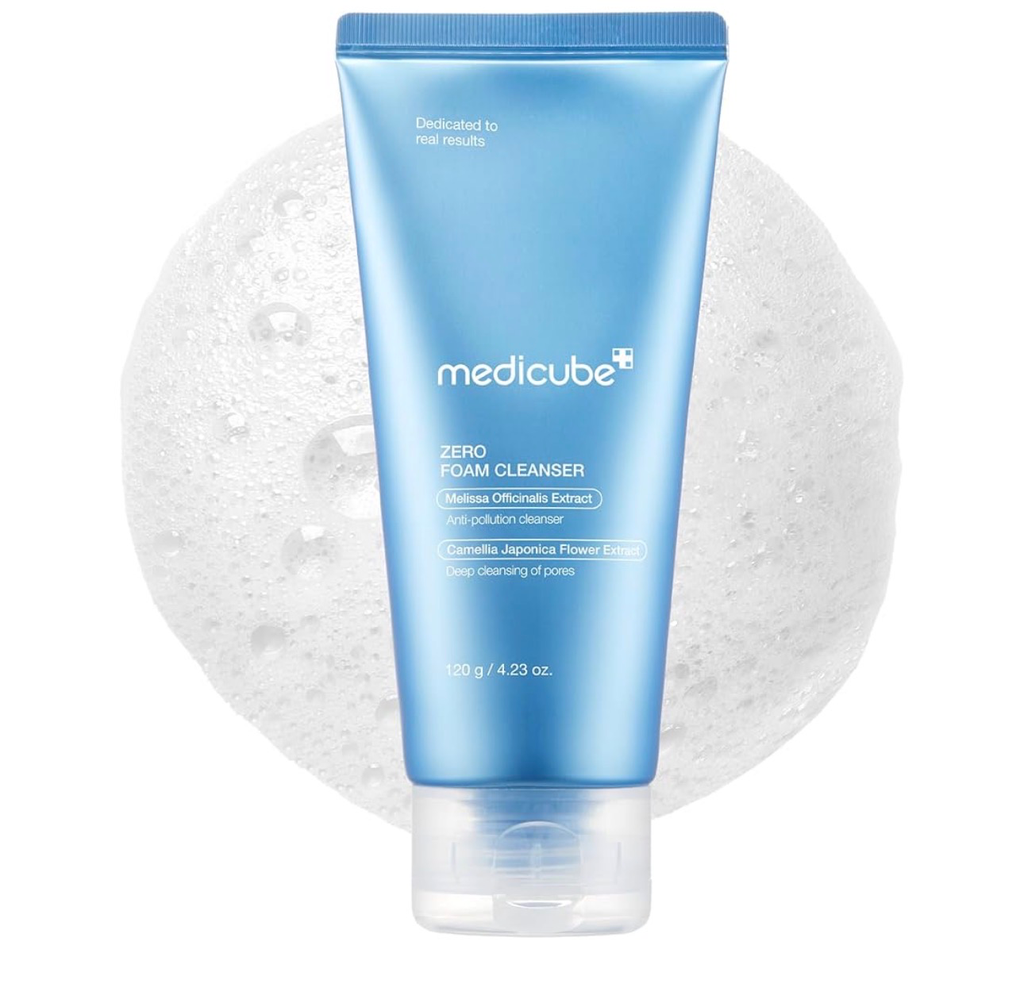 medicube Facial Cleanser Zero Foam Cleanser for Pore & Excess Oil Care
