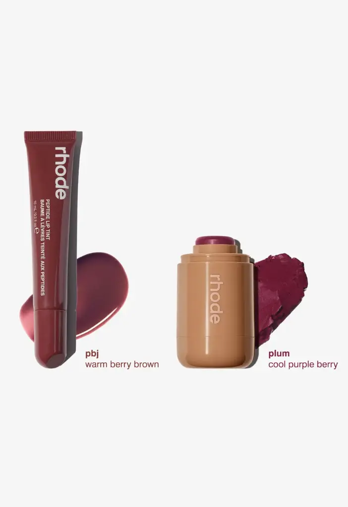  Rhode The duos Pocket Blush + Peptide Lip Tint