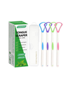 THINKPRICE Tongue Scraper Cleaner 100% BPA Free Tongue Scrapers