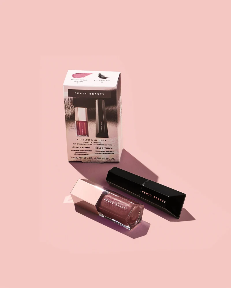 Fenty beauty LIL’ GLOSSY, LIL’ THICC 2-PIECE LIP + EYE DUO