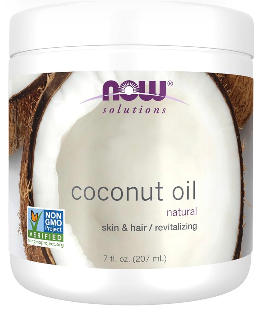 NOW Solutions, Coconut Oil, Conditioning Moisturizer