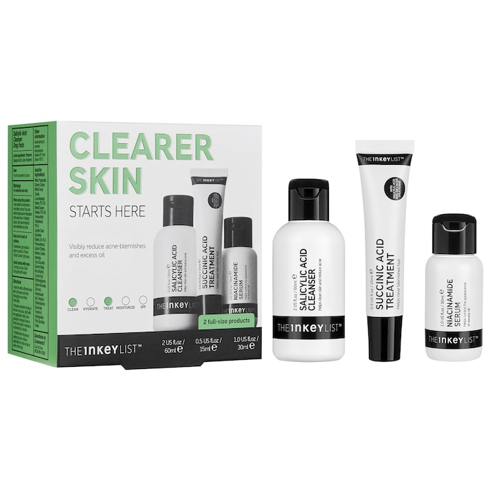 The inkey list Clearer Skin Starts Here Set