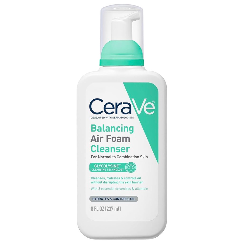 CeraVe Air Foam Face Wash Hydrating Facial Cleanser