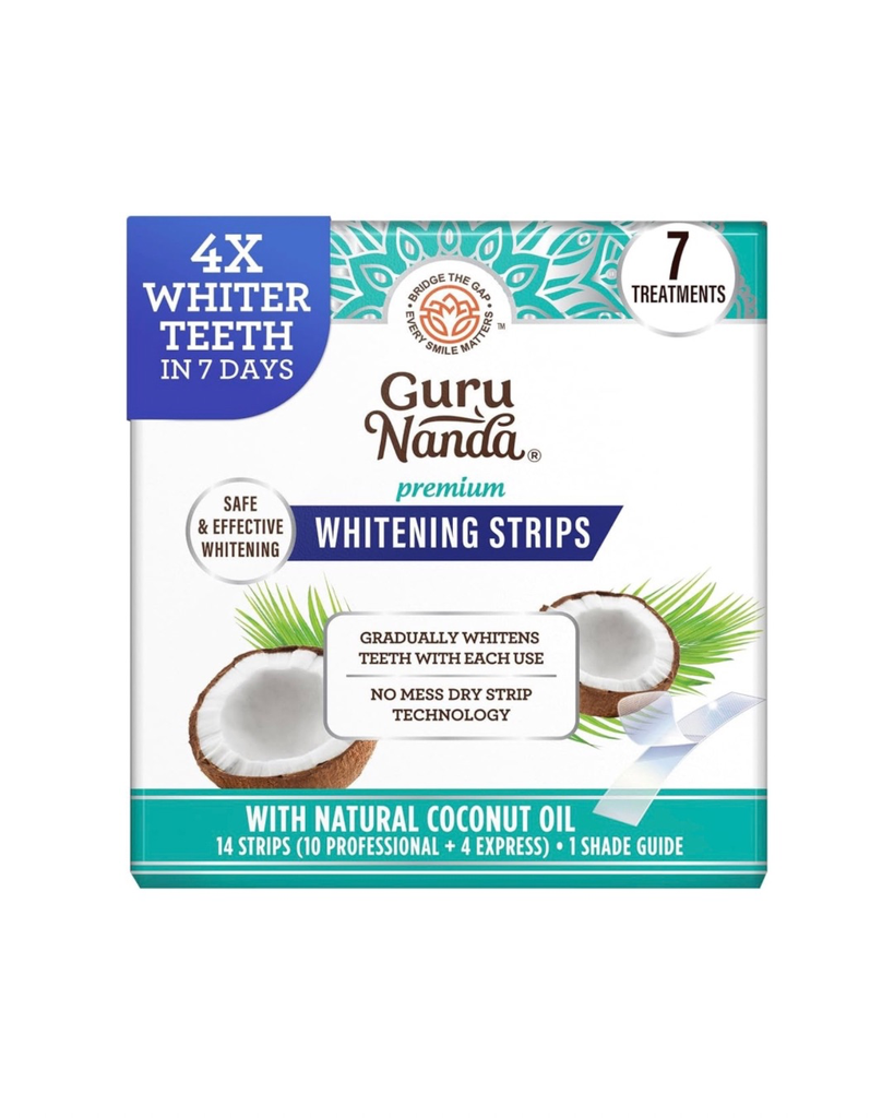 GuruNanda Premium Whitening Strips