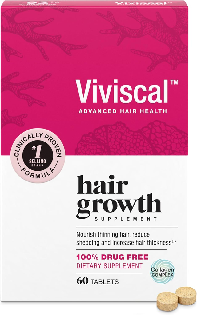 Viviscal Hair Growth Supplements Nourish Hair Loss for Women