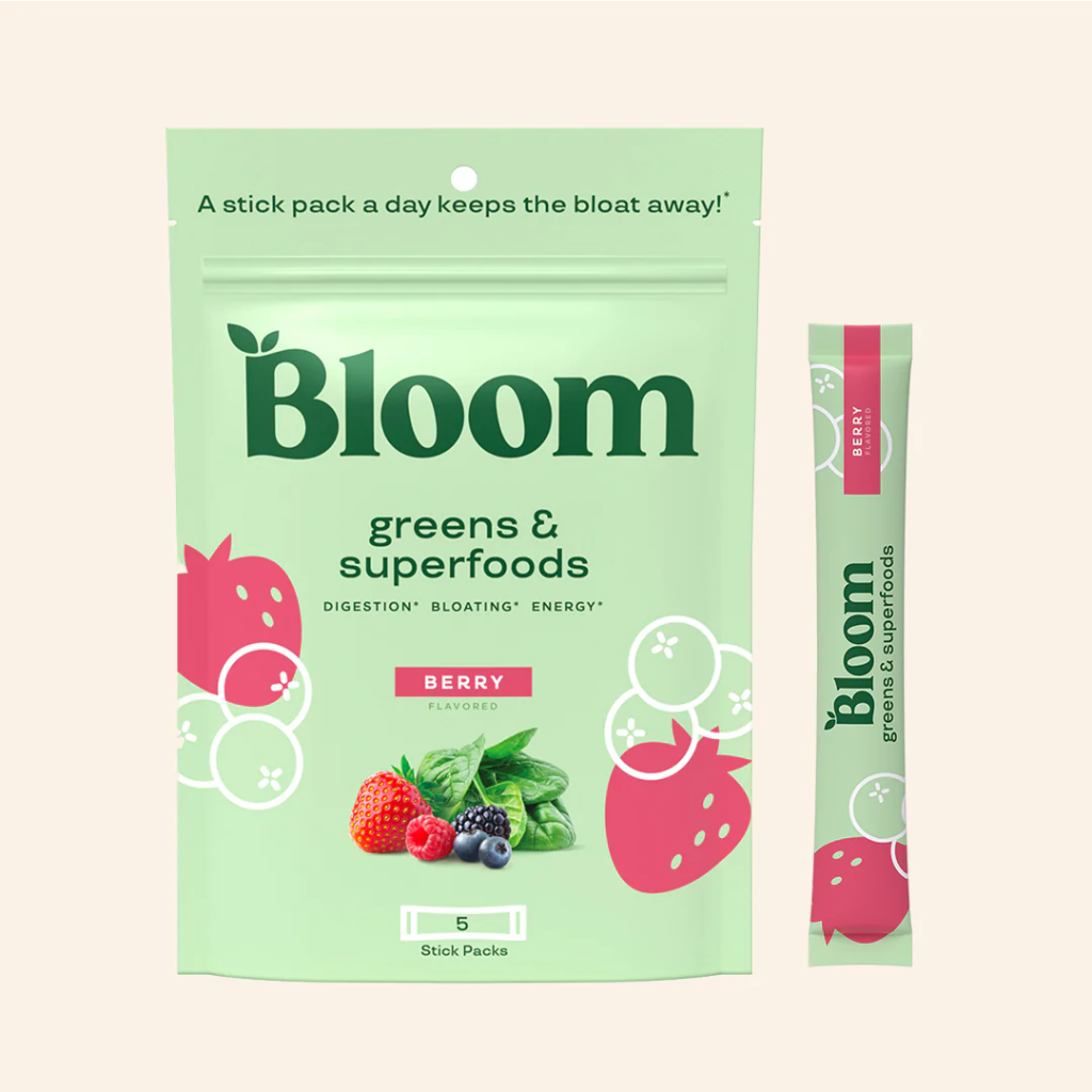Bloom Nutrition Greens Stick Packs