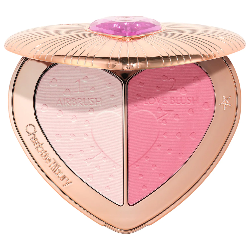 Charlotte Tilbury  Pillow Talk Beauty Soulmates Flawless Finish Brightening and Blush Powder Palette