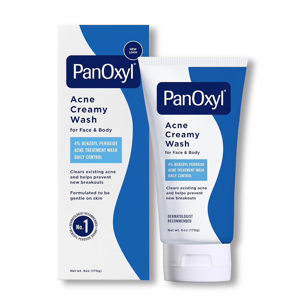 PanOxyl Acne Creamy Wash 4%Benzoyl Peroxide 