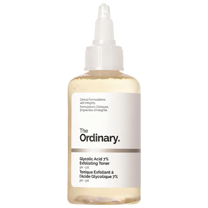 The Ordinary  Glycolic Acid 7% Exfoliating Toner (100ml)