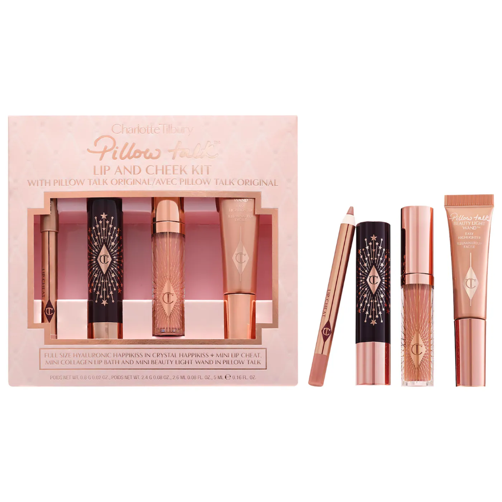 Charlotte Tilbury Pillow Talk Iconic Lip and Cheek Secrets Set