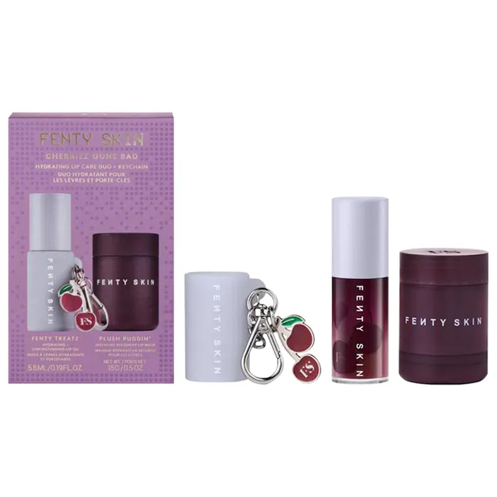 Fenty Beauty by Rihanna  Cherriez Gone Bad Hydrating Lip Care Duo + Keychain