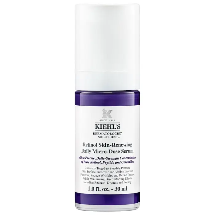 Kiehl's Since 1851 Micro-Dose Anti-Aging Retinol Serum with Ceramides and Peptide