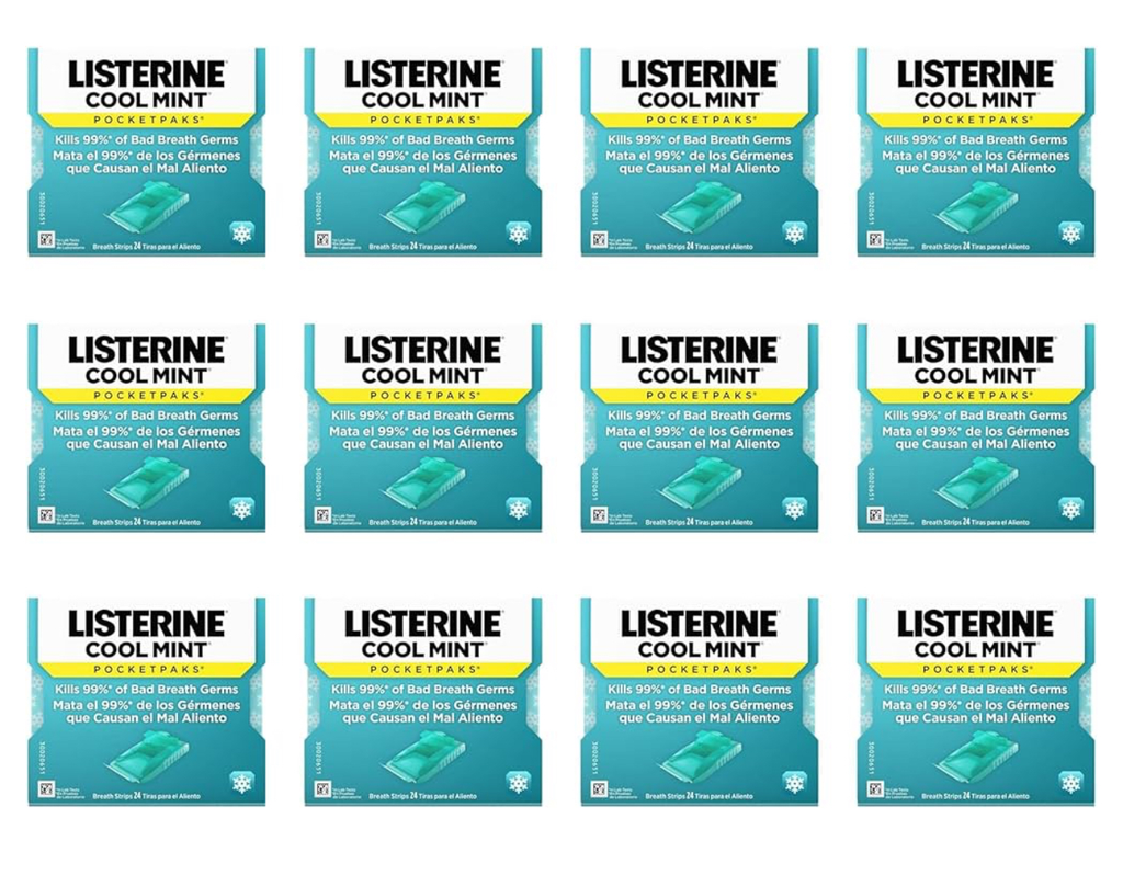 Listerine Cool Mint(12 pack)