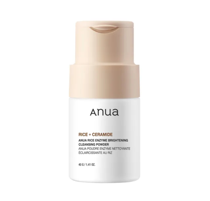 Anua Rice Enzyme Brightening cleanser powder 