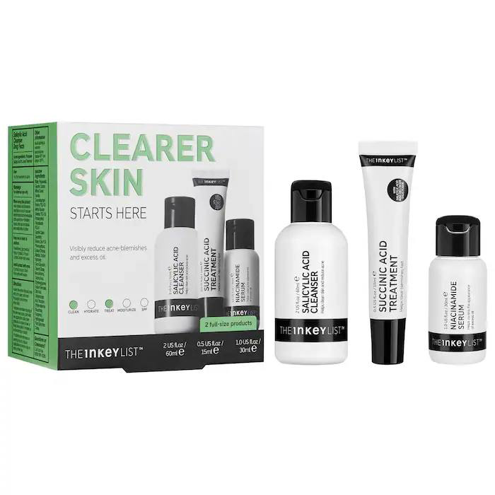 The INKEY List Clearer Skin Starts Here Set 
