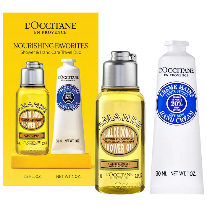 L'occitane  Hand and Body Care Nourishing Travel Favorites