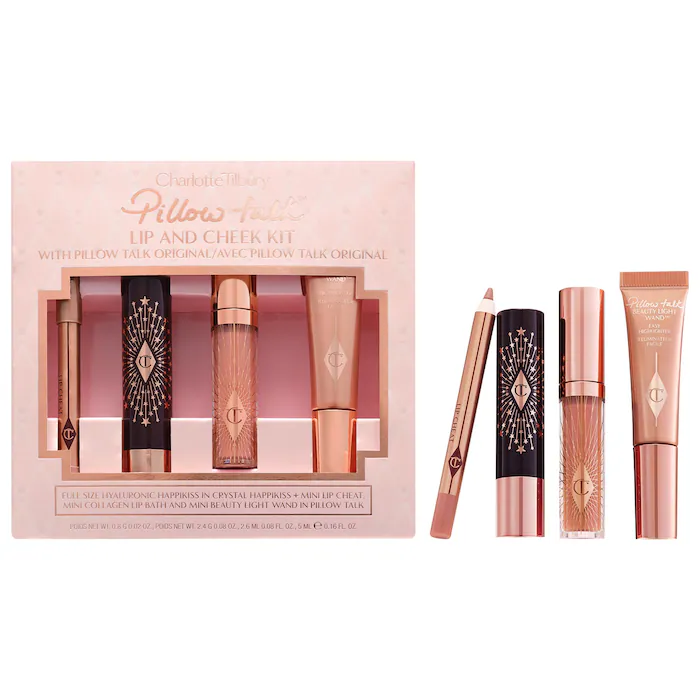 Charlotte Tilbury  Pillow Talk Iconic Lip and Cheek Secrets Set