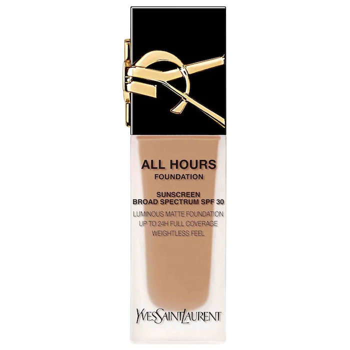 Yves All Hours Luminous Natural Matte Foundation 24H Longwear SPF 30 with Hyaluronic Acid