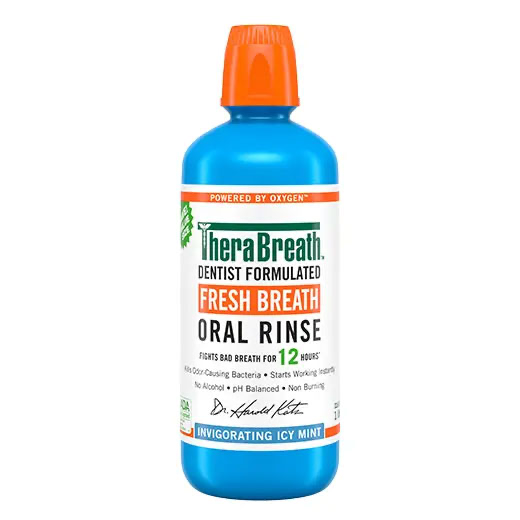 TheraBreath Fresh Breath Mouthwash invigorating