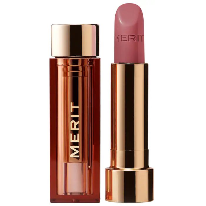 Merit Signature Lip Lightweight Satin Lipstick