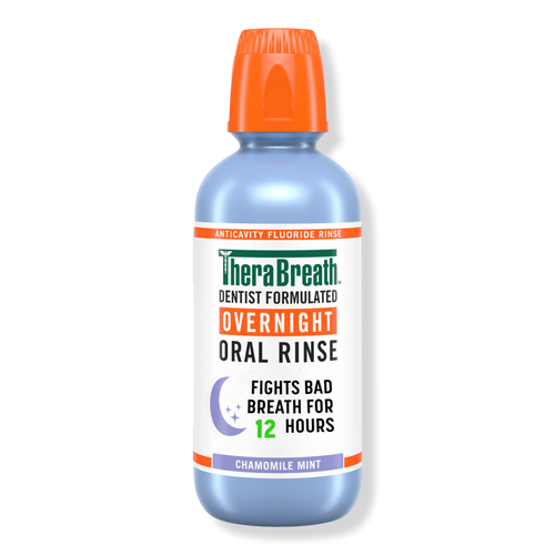 TheraBreath Overnight Mouthwash chamomile