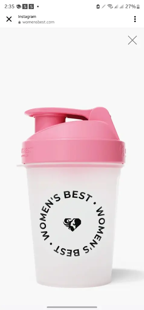 Womens best Shaker - 14oz variant (s) color (light pink )